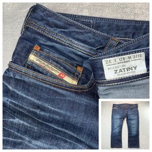 Diesel Men's Bootcut Jeans - Dark Blue